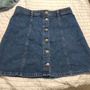 Jean skirt